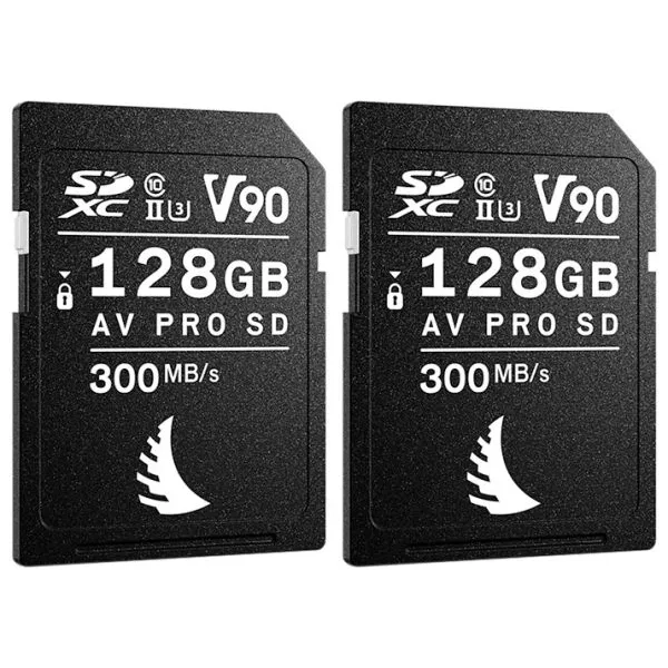 Karta pamięci Angelbird AV Pro SDXC 128GB V90 MK2 UHS-II (300 MB/s) Match Pack dla Sony a7, a9