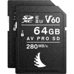Karta pamięci Angelbird AV Pro SDXC 64GB V60 UHS-II (280 MB/s) Match Pack dla dla Fujifilm X-T3, X-T4