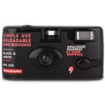 Aparat Simple Use Reloadable Film Camera Black & White