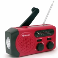 Radio Denver SCR-2010 Czerwone - Red