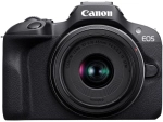 Canon EOS R100 + RF-S 18-45 mm f/4.5-6.3 IS STM + plecak + karta SD 32 GB + zapasowy akumulator LP-E17