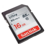 Karta pamięci SanDisk SD 16GB ULTRA 80MB/S C10
