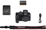Canon EOS R7 body + adapter EF-EOS R