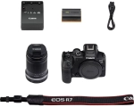 Canon EOS R7 + RF-S 18-150 mm f/3.5-6.3 IS STM + adapter EF-EOS R