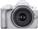 Canon EOS R50 + RF-S 18-45 mm f/4.5-6.3 IS STM biały