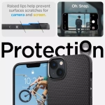 Etui SPIGEN iPhone 14 Liquid Air Matte Black Case