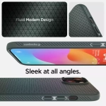 Etui Spigen Liquid Air iPhone 15 Abyss Green Case