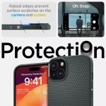 Etui Spigen Liquid Air iPhone 15 Abyss Green Case