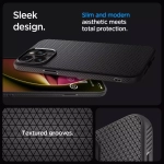 Etui Spigen iPhone 15 Pro Liquid Air Matte Black Case