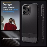 Etui Spigen Rugged Armor Mag Magsafe iPhone 15 Pro Matte Black Czarny Case