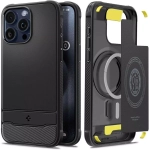 Etui Spigen Rugged Armor Mag Magsafe iPhone 15 Pro Max Matte Black Czarny Case