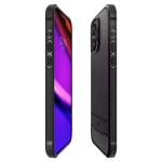 Etui Spigen Rugged Armor Mag Magsafe iPhone 15 Pro Max Matte Black Czarny Case