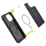 Etui Spigen Rugged Armor Mag Magsafe iPhone 15 Pro Max Matte Black Czarny Case