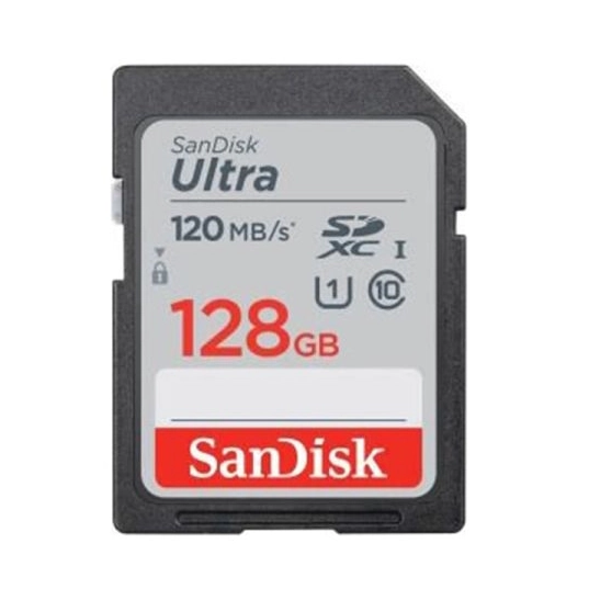 Karta pamięci SDXC SanDisk Ultra 128 GB 120 MB/s UHS-I Class 10