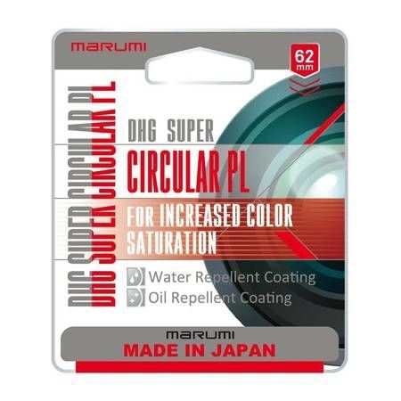 Filtr ochronny MARUMI DHG Super CPL 62 mm