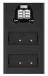 Ładowarka dwukanałowa Newell DL-USB-C do akumulatorów NP-W126