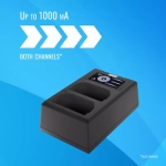 Ładowarka dwukanałowa Newell FDL-USB-C do akumulatorów LP-E12 5