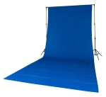 Quadralite Tło tekstylne 2.85 x 6 m niebieskie