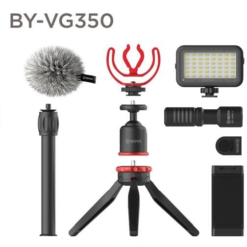 Zestaw do vlogowania smartfonem Boya BY-VG350