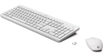 Bezprzewodowa klawiatura i mysz HP 230 białe 1
