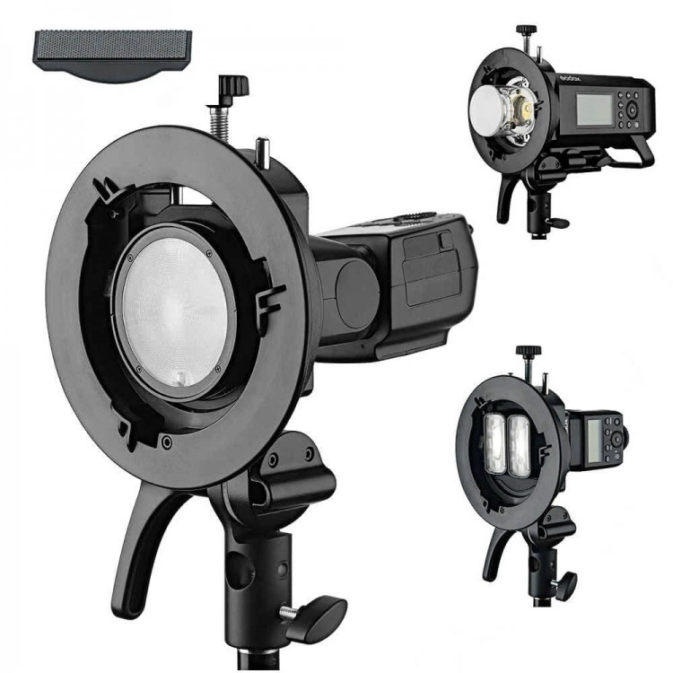 Uchwyt typ S2 do lamp reporterskich Godox