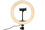 Lampa pierścieniowa LED RL-120B 12" 4Mobee + statyw 1