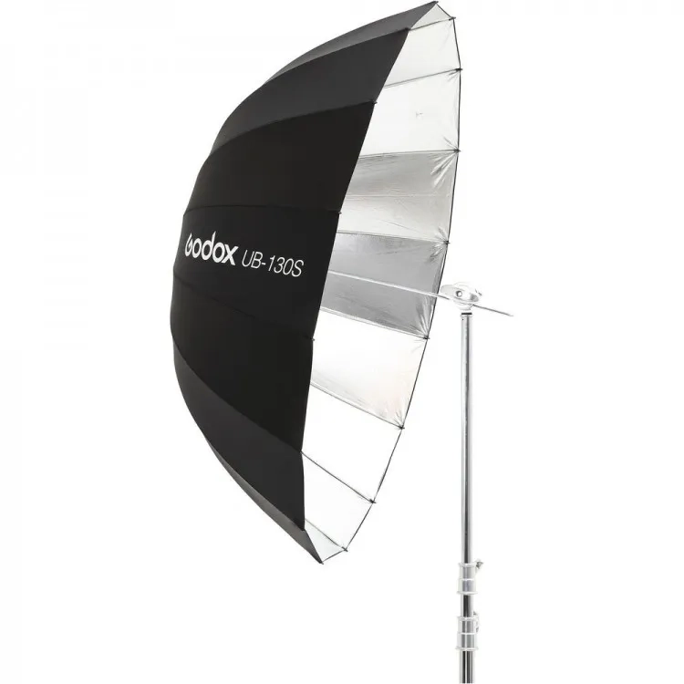 Parasolka paraboliczna Godox UB-130S srebrna