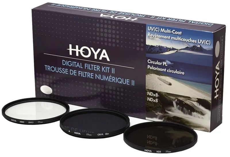 Zestaw 3 filtrów Hoya Digital Filter Kit II 58 mm