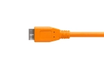 Tether Tools Przewód TetherPro Micro-B / USB-C 4.6 m Pomarańczowy