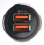 Ładowarka samochodowa do telefonu 2x USB 4Mobee 3