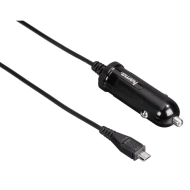 Ładowarka samochodowa do telefonu micro USB 2.4A czarna