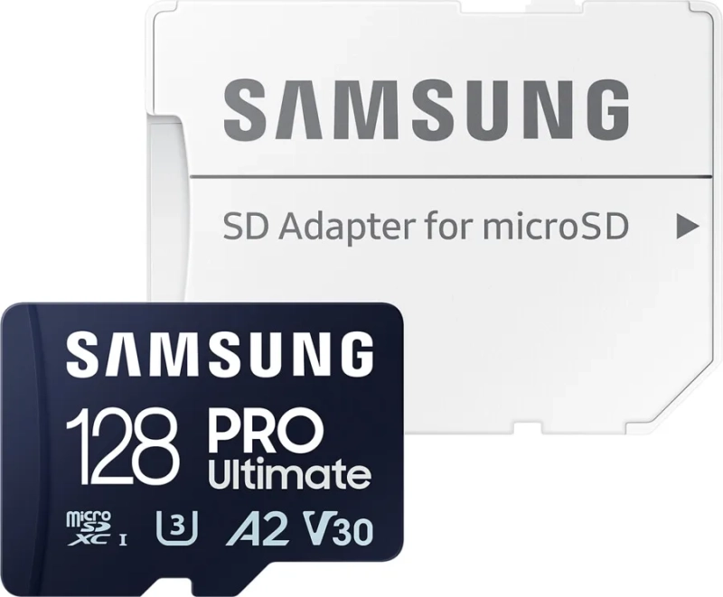 Karta Pamięci Samsung microSDXC 128GB PRO Ultimate 2023 (200/130MB/s) + Adapter