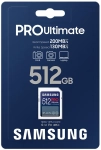 Karta pamięci Samsung SDXC PRO Ultimate 2023 512 GB V30 U3 UHS-I (200 MB/s)