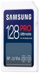 Karta pamięci Samsung SDXC PRO Ultimate 2023 128 GB V30 U3 UHS-I (200 MB/s) + czytnik SD