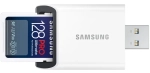 Karta pamięci Samsung SDXC PRO Ultimate 2023 128 GB V30 U3 UHS-I (200 MB/s) + czytnik SD