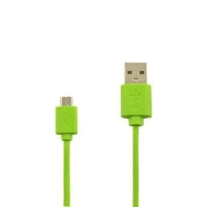Kabel micro USB premium zielony PROlink