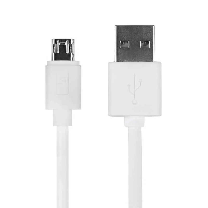 Kabel USB A - micro USB Global Technology 2,1 m biały