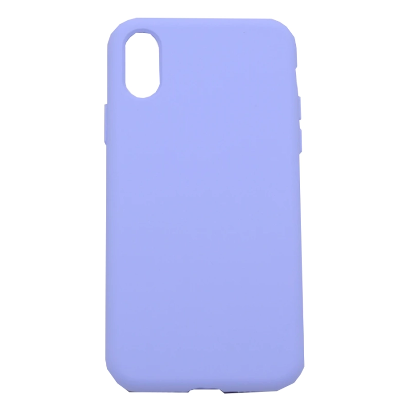 Etui silikonowe 4Mobee do Apple iPhone 12 Pro Max fioletowe