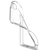 Etui silikonowe 4Mobee do Apple iPhone XS Max przezroczyste