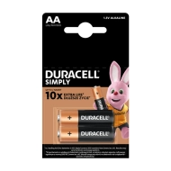 Bateria Duracell AA LR6 2 szt.