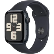 Apple Watch SE 2 (2023) GPS 44mm koperta aluminiowa Midnight + pasek Midnight Sport Band M/L