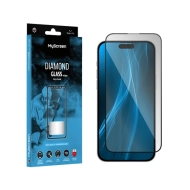 Szkło iPhone 14 Pro Max MyScreen Diamond Lite Glass Edge Full Glue czarna ramka