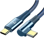 Kabel kątowy USB-C 100 W 2m Mcdodo niebieski