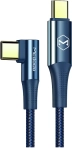 Kabel kątowy USB-C 100 W 2m Mcdodo niebieski