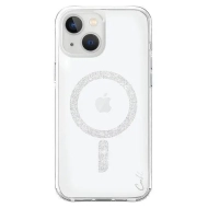 Etui do iPhone 15 UNIQ Coehl Glace Magnetic Charging srebrne