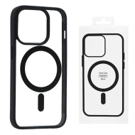 Etui ECOBOX MagSafe Case do iPhone 15 Pro Max czarne