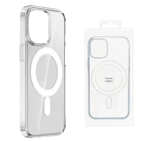 Etui ECOBOX MagSafe Case do iPhone 14 Pro Max przezroczyste