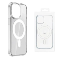 Etui ECOBOX MagSafe Case do iPhone 15 przezroczyste