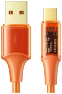 Kabel USB-A-USB-C Amber Series 100 W 6 A 1,8 m Mcdodo pomarańczowy