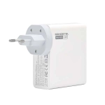 Ładowarka sieciowa GaN 2XUSB+2XPD 130W Power Delivery PD Somostel SMS-Q24 biała
